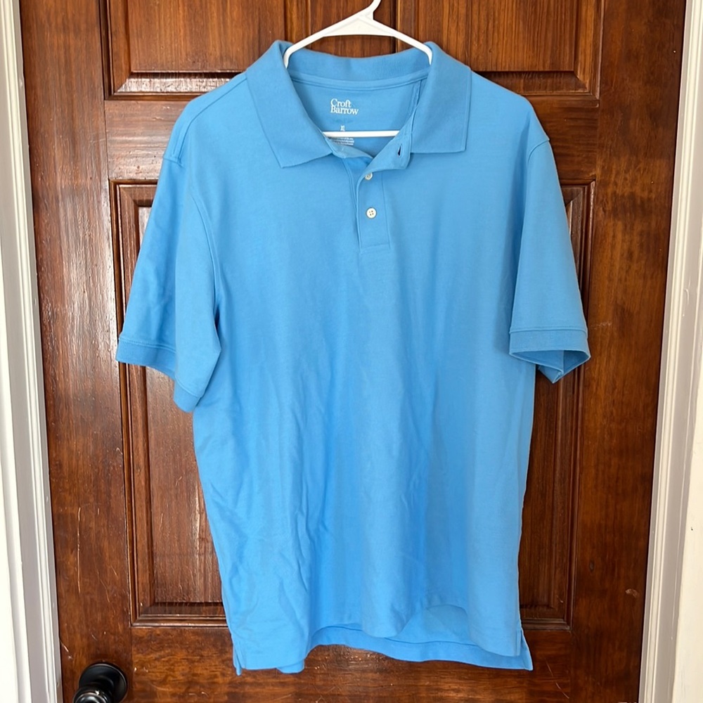 Croft & Barrow Men's Blue Polo